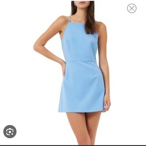 French Connection Whisper Square Neck Strappy Dress - NWOT